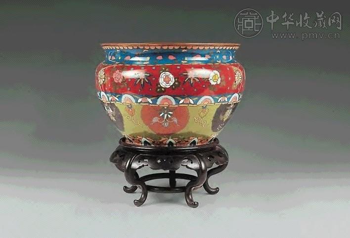 十九世纪 七宝烧罐