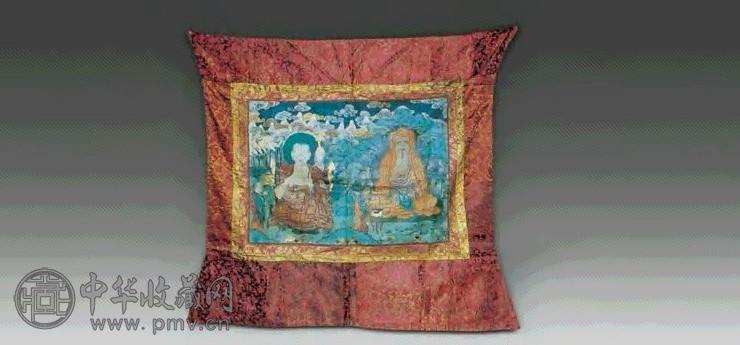 清 藏画布面唐卡