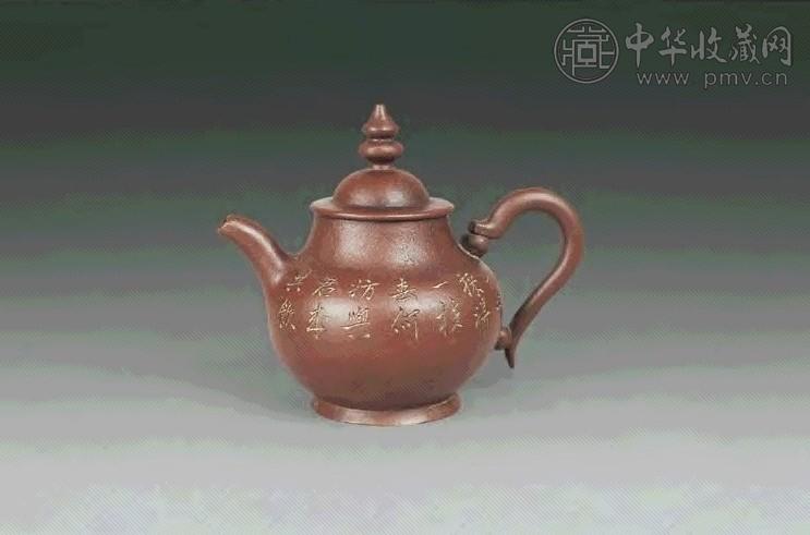 清 陈仲美款紫砂壶