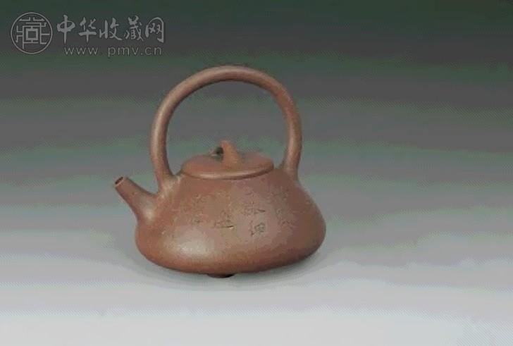 民国 仿曼生提梁壶
