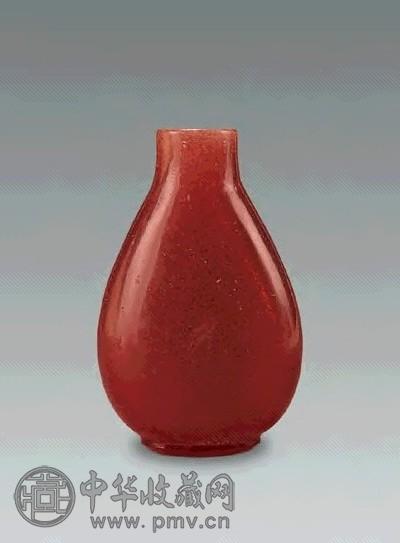 清 山楂料鼻烟壶