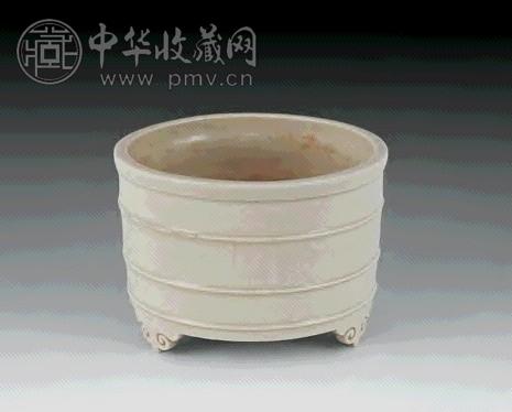 明 建窑夔龙三足炉