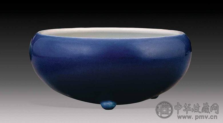 清乾隆 祭蓝香炉