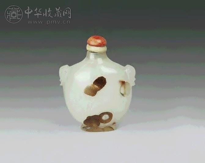 清 玛瑙烟壶