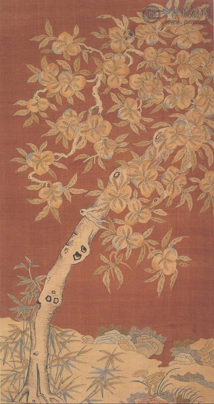 清 丝织百寿图