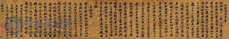清 翁方纲 临苏东坡书 卷