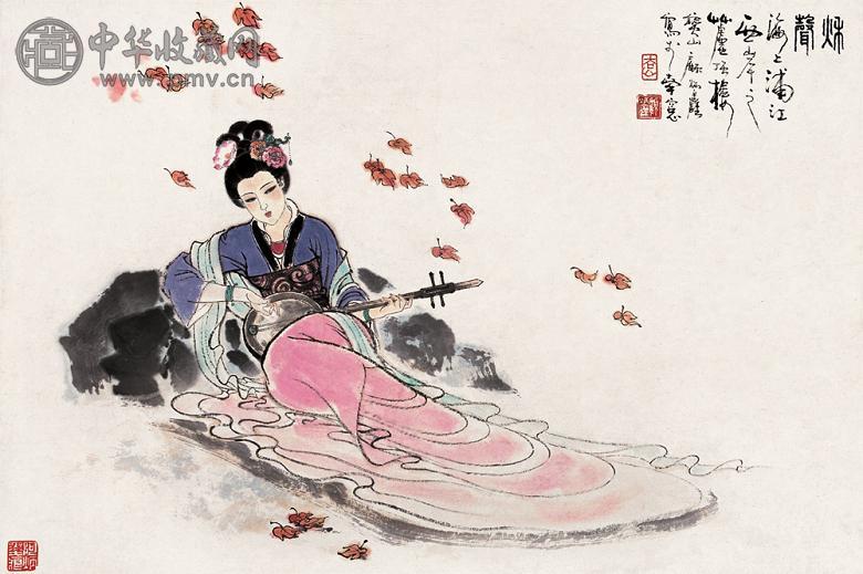 顾炳鑫 秋声 镜心 纸本