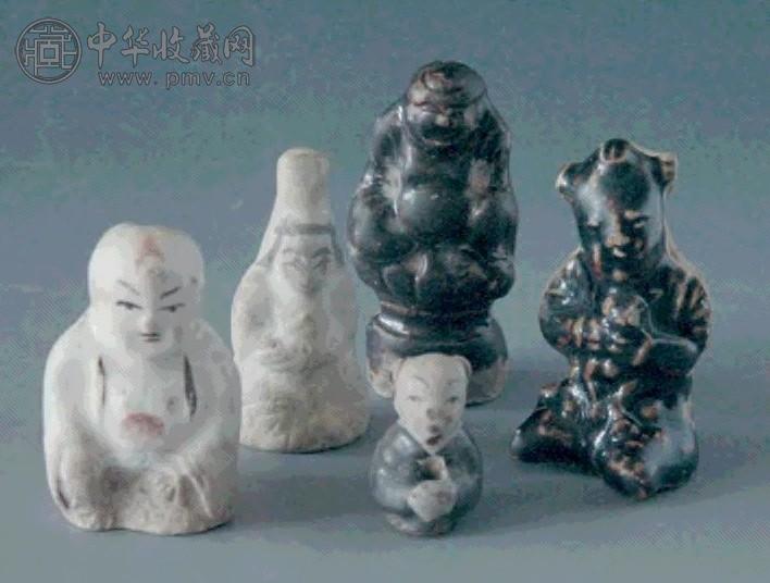 宋/元 磁州窑人物组