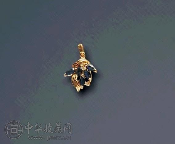 蓝宝石吊坠(1件)