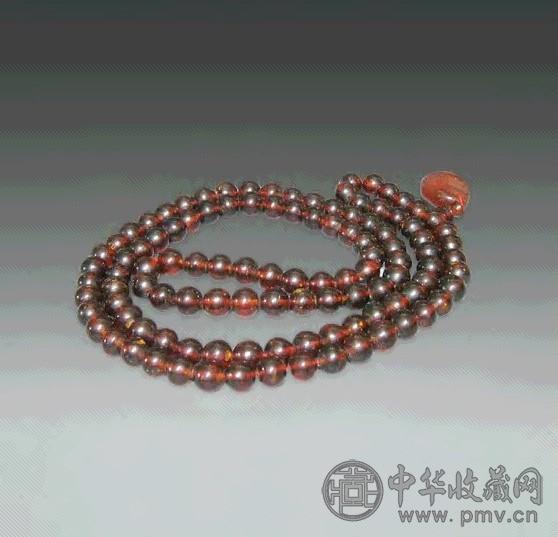 清 琥珀佛珠(1串)