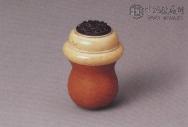 清 素身蟋蟀葫芦