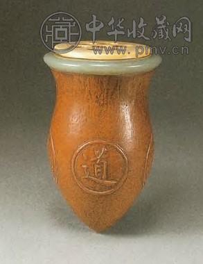 清道光 匏模蝈蝈葫芦