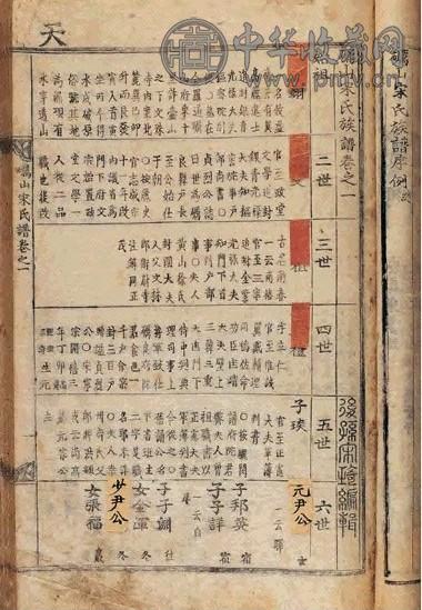 朝鲜正宗二十一年 砺山宋氏族谱