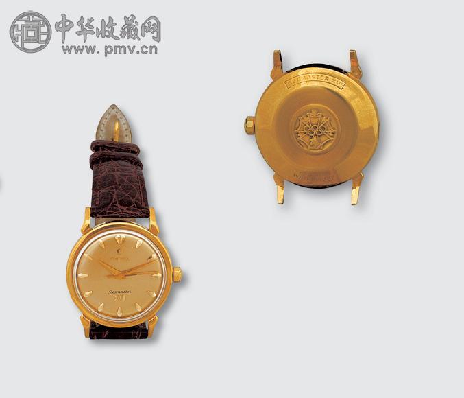 瑞士 OMEGA SEAMASTER 18K金壳墨尔本奥运会纪念自动手表