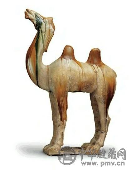 唐 三彩骆驼