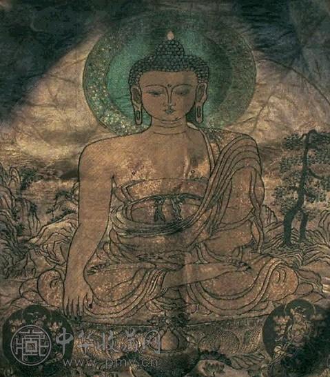清 织绣佛像