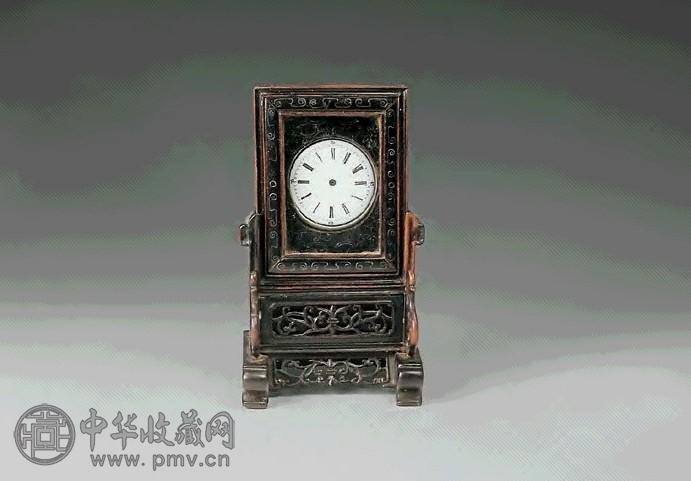 民国 嵌银丝小苏钟