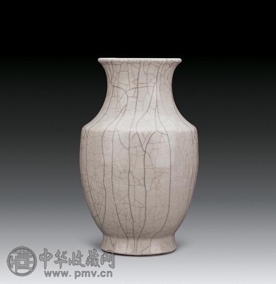 清乾隆 哥釉大口尊