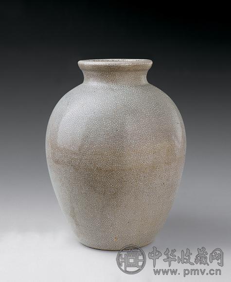 清乾隆 哥釉太白尊