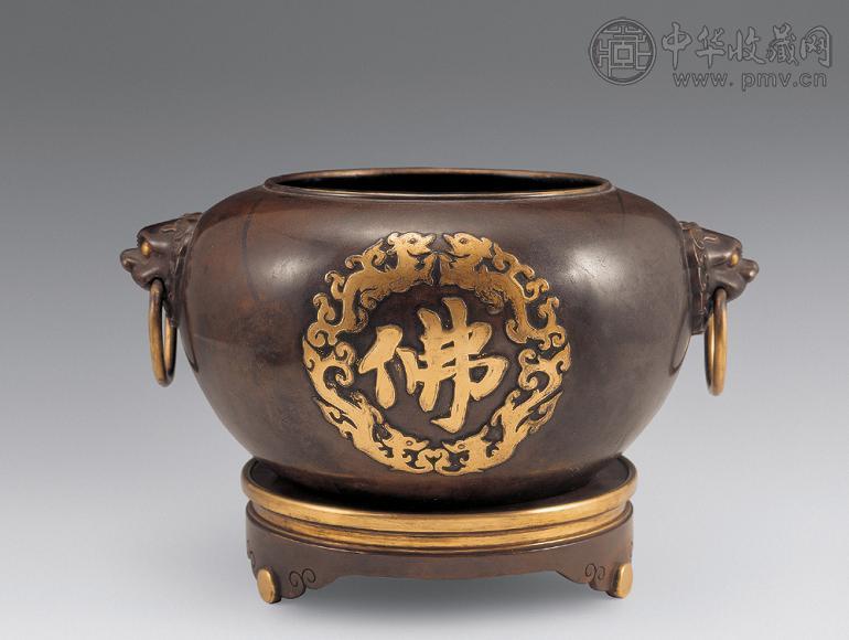 清铜鎏金香炉收藏资讯|艺术家|书画家|书画名人|书法家-中华收藏网