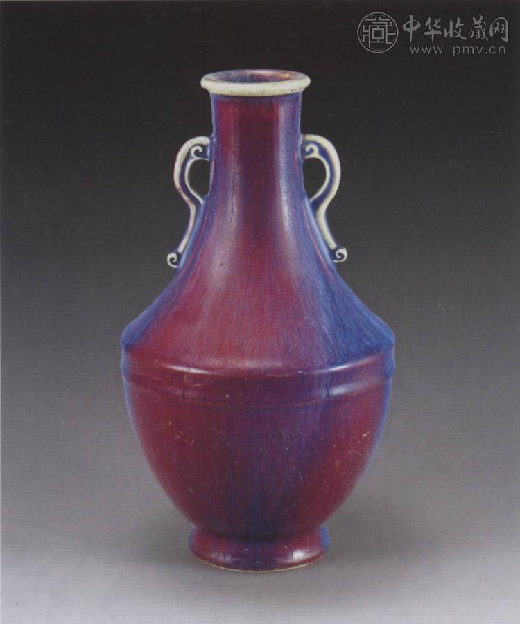 清道光 窑变釉盖碗尊 清道光 窑变釉盖碗尊