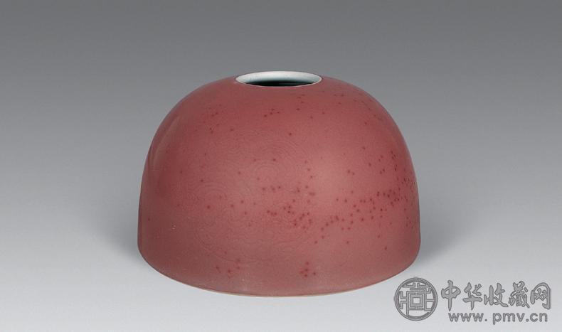 清康熙 豇豆红太白尊