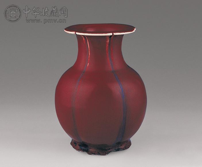 清初 钧釉如意尊