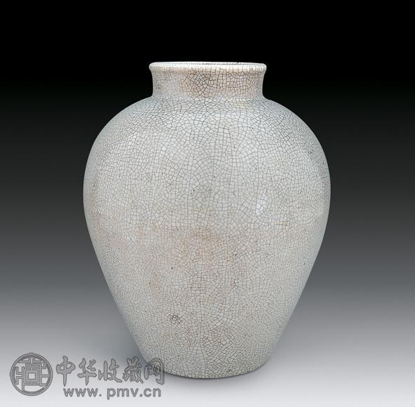 清雍正 哥釉太白尊