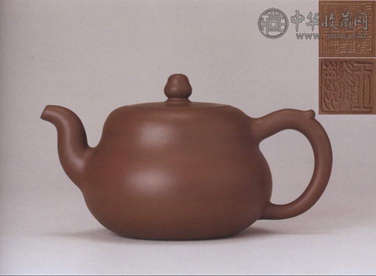 清 黄玉麐紫砂葫芦壶