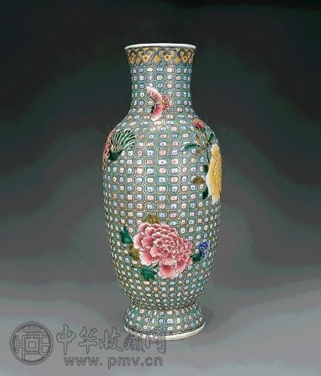 民国 粉彩观音尊