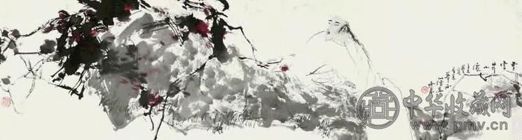 王西京 曹雪芹小像 镜心 设色