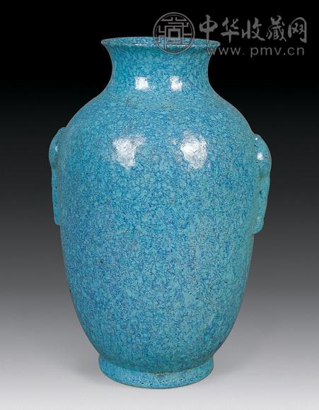 清 炉钧釉灯笼尊