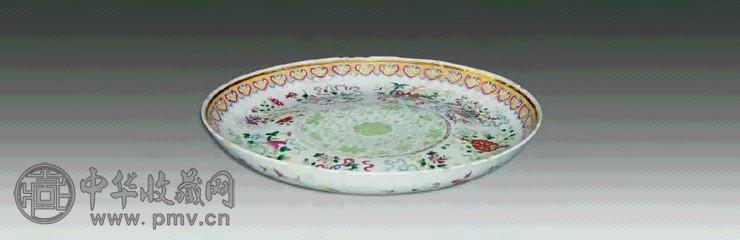 清光绪 粉彩八宝纹大盘