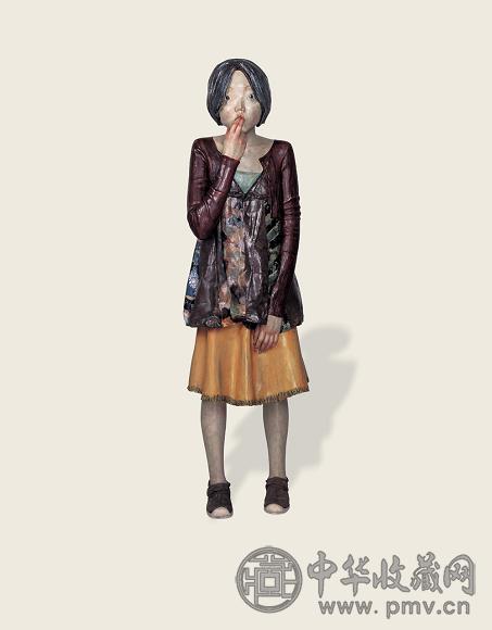 向京 2005年作 处女之三 （四件之一） 玻璃钢着色