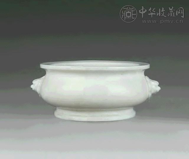 清 德化暗刻文字炉
