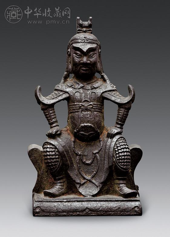 明代 铁天官坐像