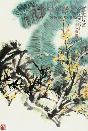 郭怡孮 春风 立轴 设色