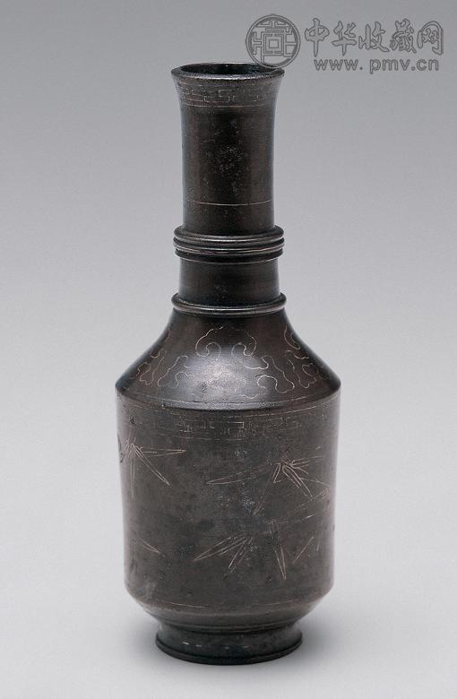 清 仿石叟小铜瓶