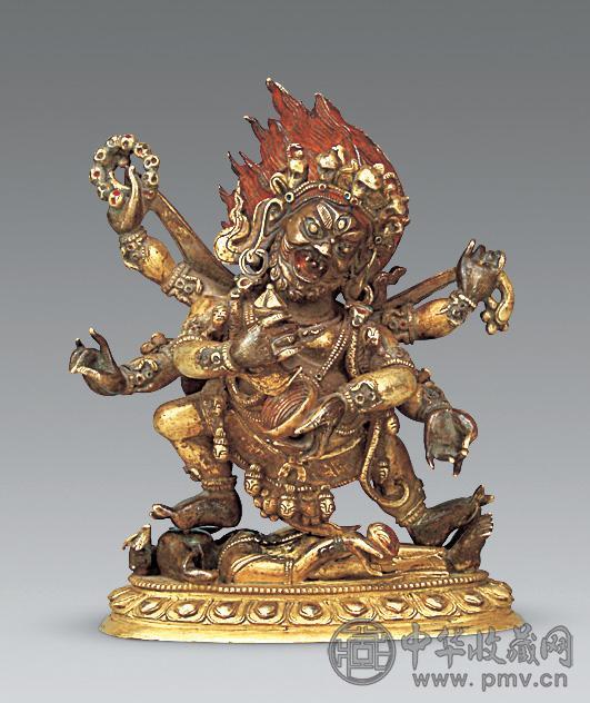 清 大威德六臂金刚佛