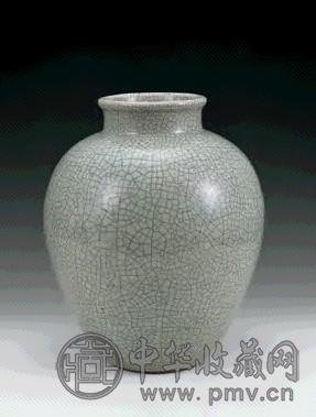 清乾隆 哥釉太白尊