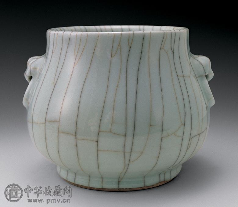 清中期 仿哥兽耳尊