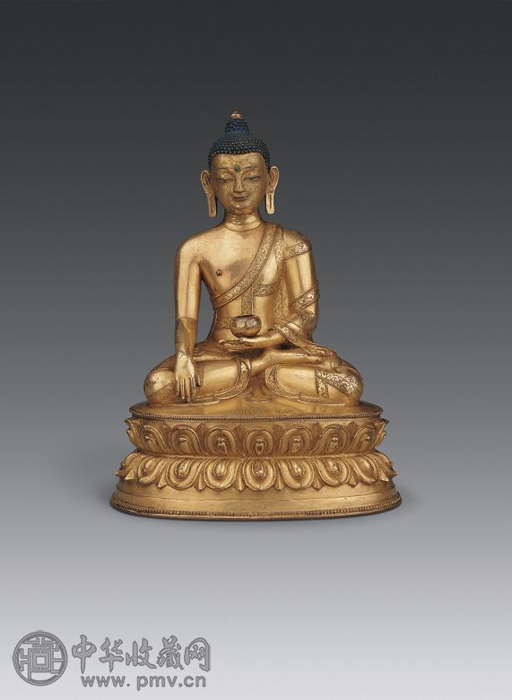 十五世纪 铜鎏金释迦牟尼