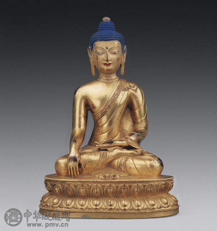 十六世纪 铜鎏金阿佛