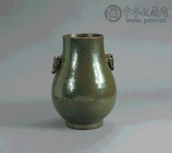 清咸丰 茶叶末鹿头尊