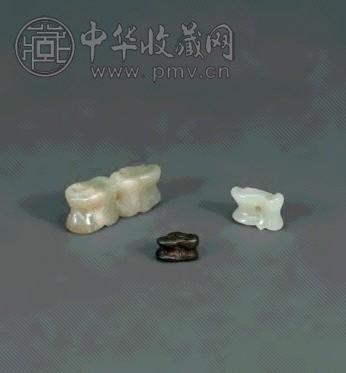 元 玉、铜雕嘎哈啦(1套3件)
