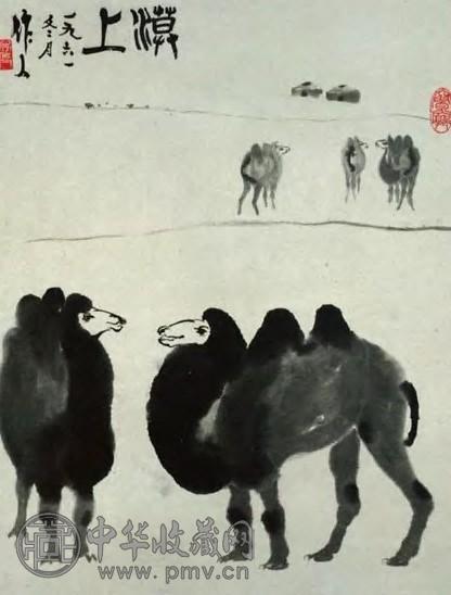 吴友如 桃潭千尺图 镜心
