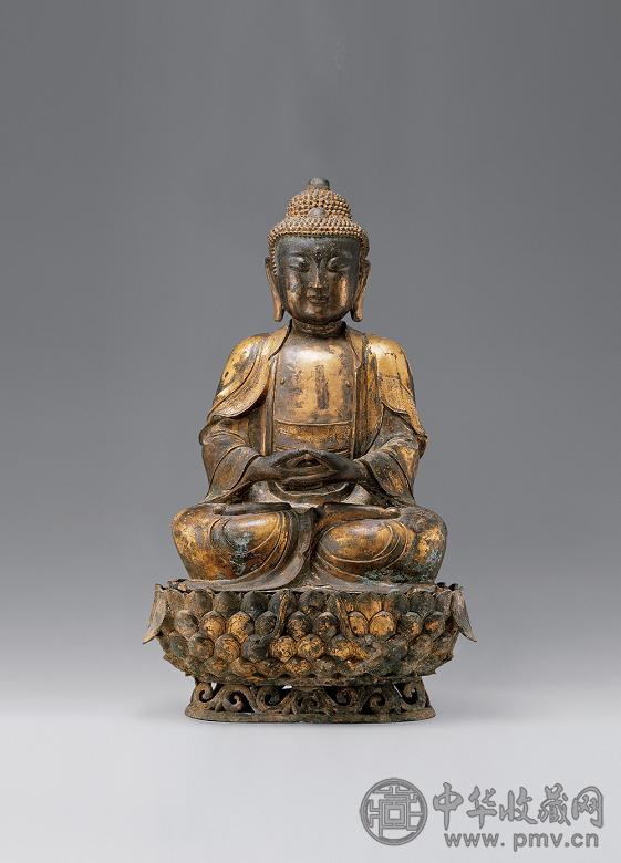 16世纪 铜鎏金阿弥陀佛像