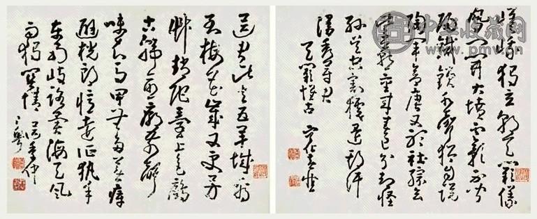 黄慎 书法 镜心 纸本