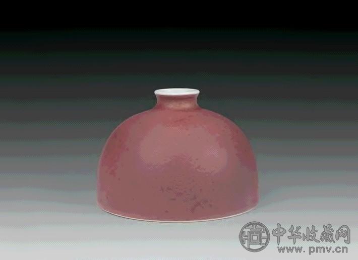 清康熙 豇豆红釉太白尊