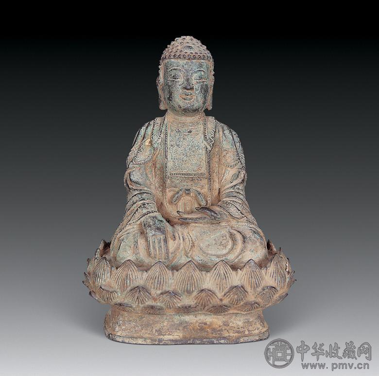 明 铜释迦像
